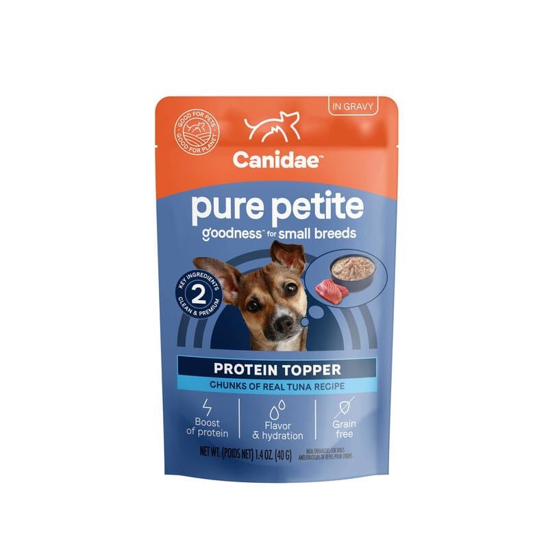 Canidae Pure Petite Protein Tuna Chunks in Gravy Wet Dog Food Topper - 1.4 Oz - 12 Pack Default Title