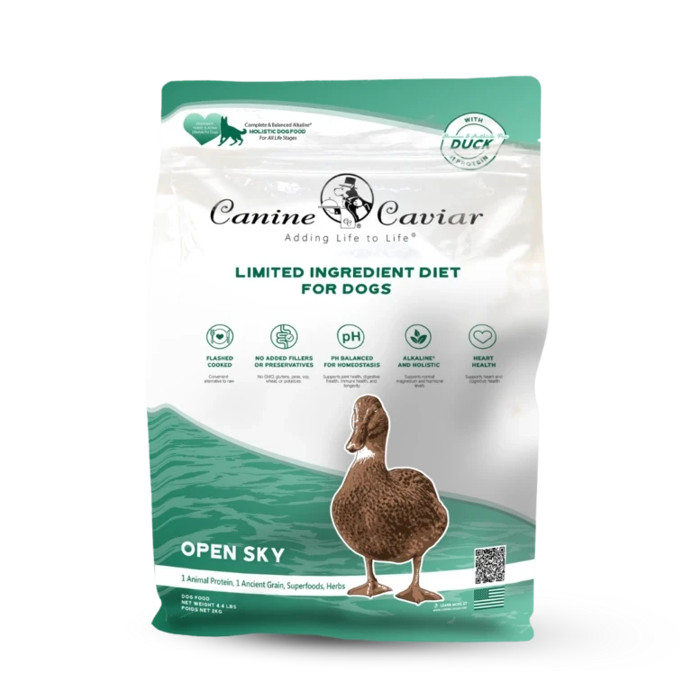 Canine Caviar Open Sky Grain-Free All Life Stages Duck Dry Dog Food - 4.4 lb Bag