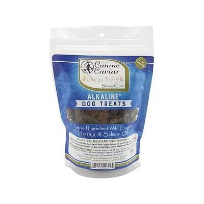 Canine Caviar Wild Herring and and Salmon Oil Omega-3 Alkaline Soft and Chewy Dog Treats - 9 Oz Default Title