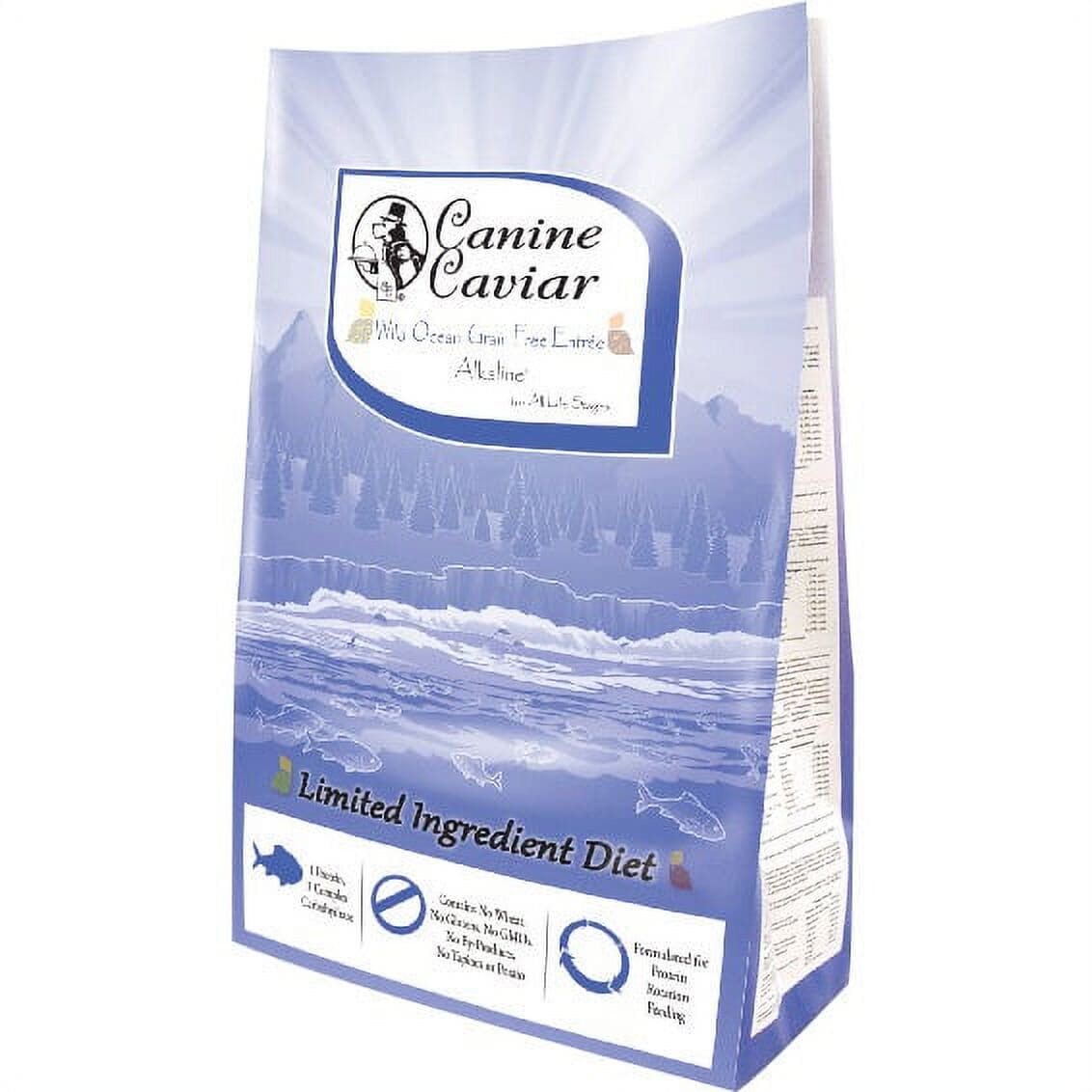 Canine Caviar Wild Ocean Limited Ingredient Gluten-Free Herring and Teff Alkaline Dry Dog Food - 4.4 Lbs Default Title