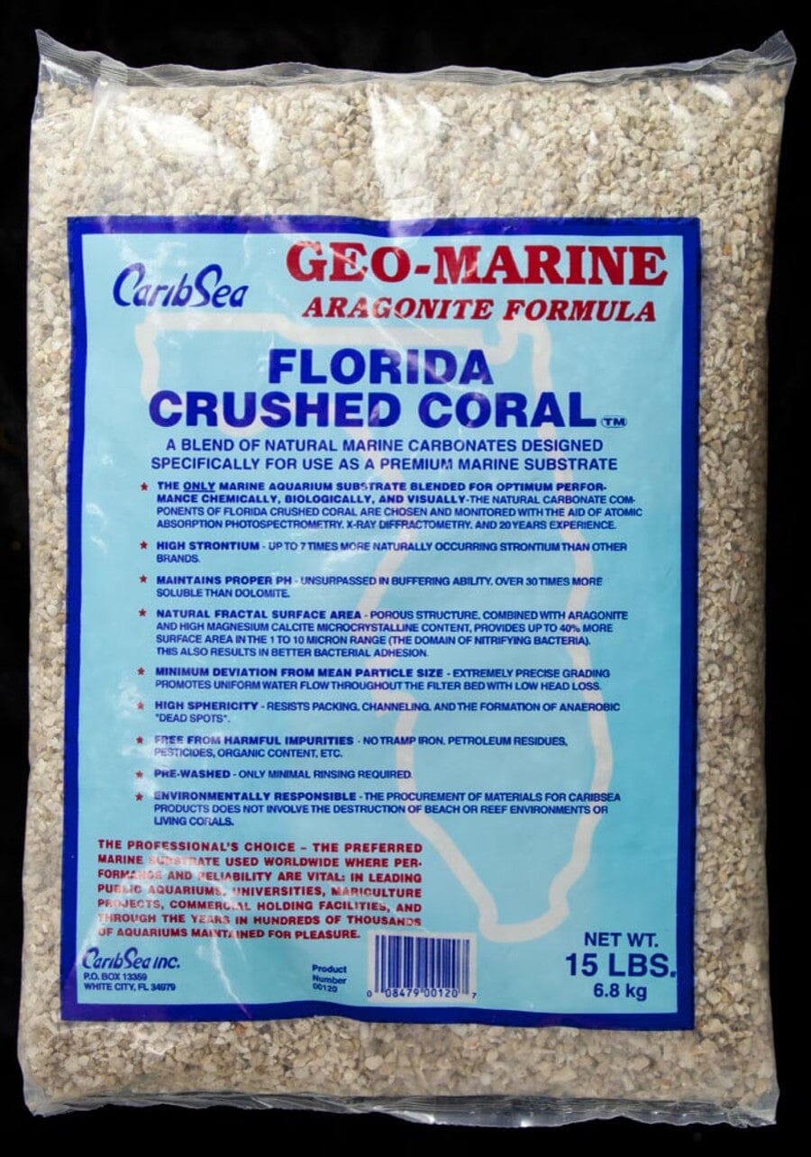 CaribSea Geo-Marine Florida Crushed Coral - 15 lb  