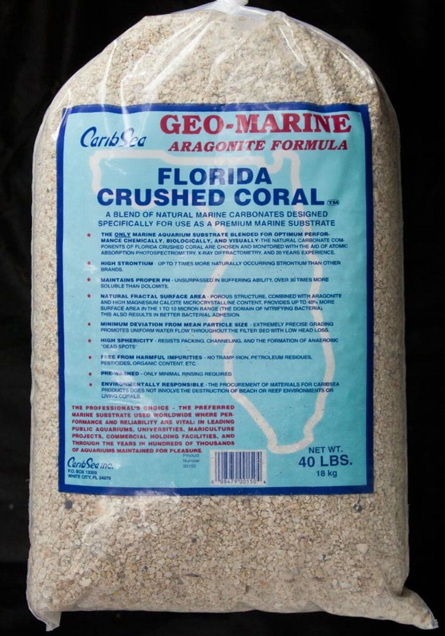 CaribSea Geo-Marine Florida Crushed Coral - 40 lb  