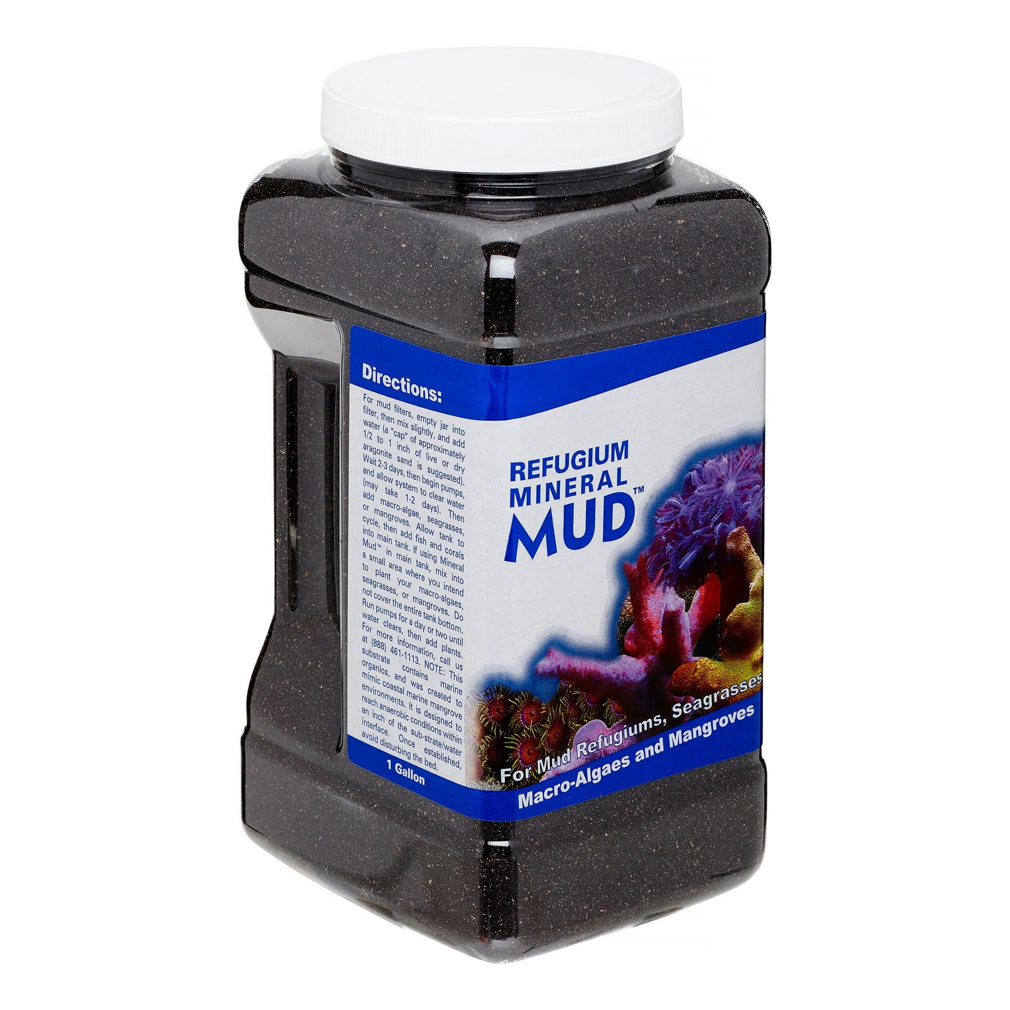 CaribSea Refugium Mineral Mud for Saltwater Aquarium - 1 Gallon