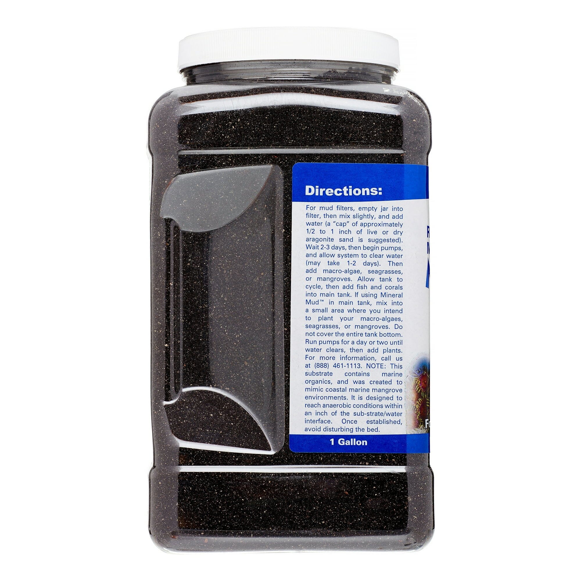 CaribSea Refugium Mineral Mud for Saltwater Aquarium - 1 Gallon