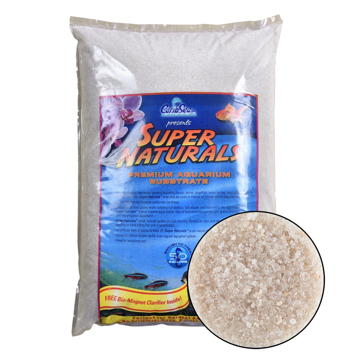 CaribSea Super Naturals Crystal River - 40 lb  