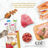 Catit Creamy Grain-Free Mixed Variety Pack Lickable Cat Treats 8 Per Pack - Case of 12