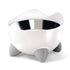 Catit PIXI Elevated Feeding Dish Pet Food Bowl with Rubber Grips - White Default Title