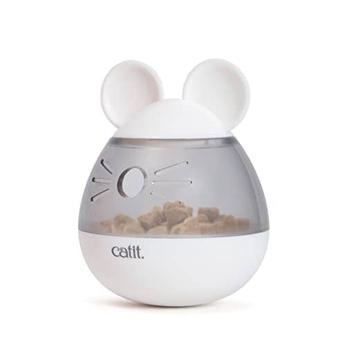 Catit PIXI Interactive Treat Dispensing Mouse Cat Toy Default Title