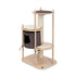 Catit Vesper Treehouse Three-Level Furniture Cat Tree - Medium - L:28.3 X W:22.6 X H:49 Inches