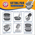Arm & Hammer Petmate Sifting Cat Litter Box - Large - L:19 X W:15 X H:8
