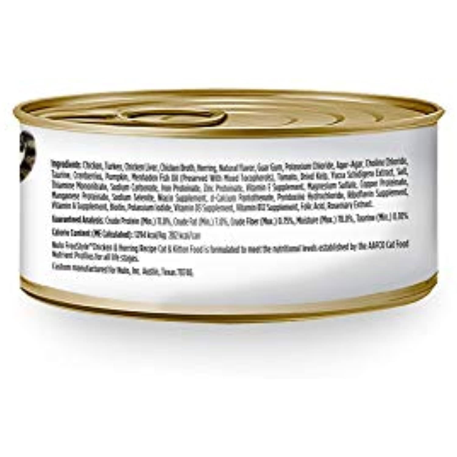 Nulo Freestyle Grain-Free Chicken and Herring Kitten and Adult Canned Cat Food - 5.5 Oz - Case of 24