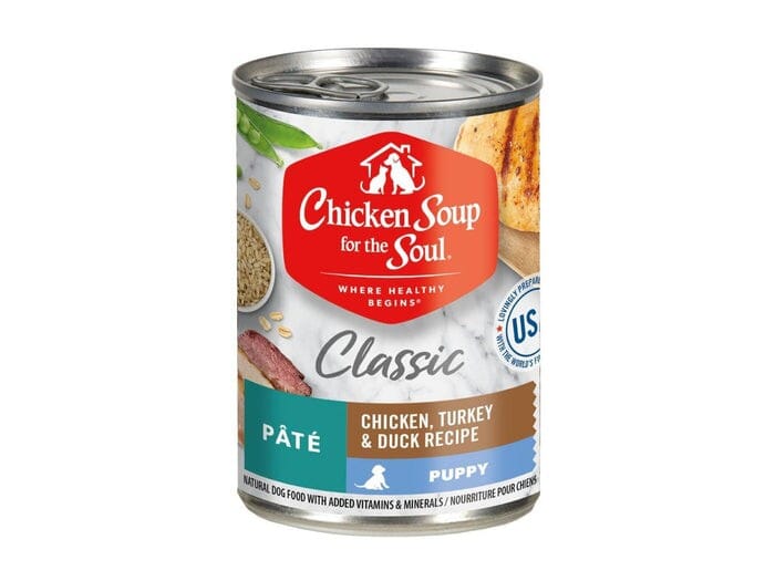 Chicken Soup for The Soul Grain-Free All Life Stages Chicken Turkey Salmon Pate Canned Dog Food - 13 Oz - Case of 12 Default Title