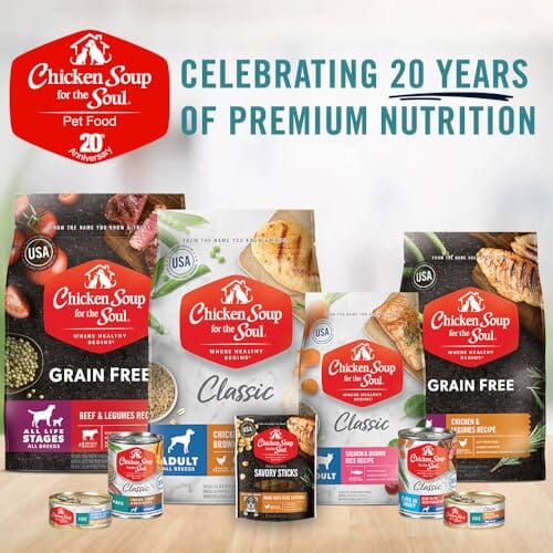 Chicken Soup for The Soul Lamb Pate All Life Stages Canned Dog Food - 13 Oz - Case of 12