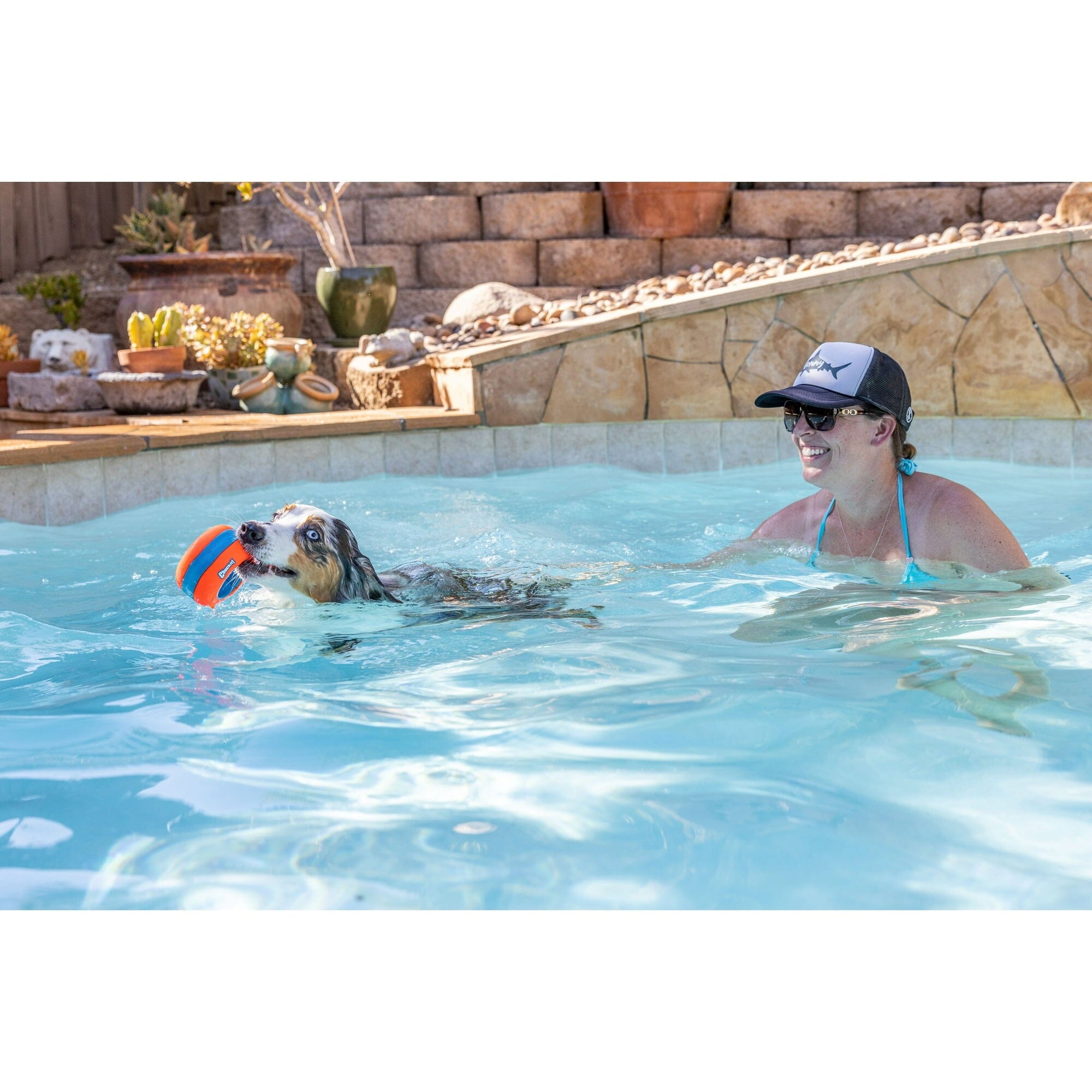 Chuckit! Amphibious Float and Fetch Roller Dog Toy