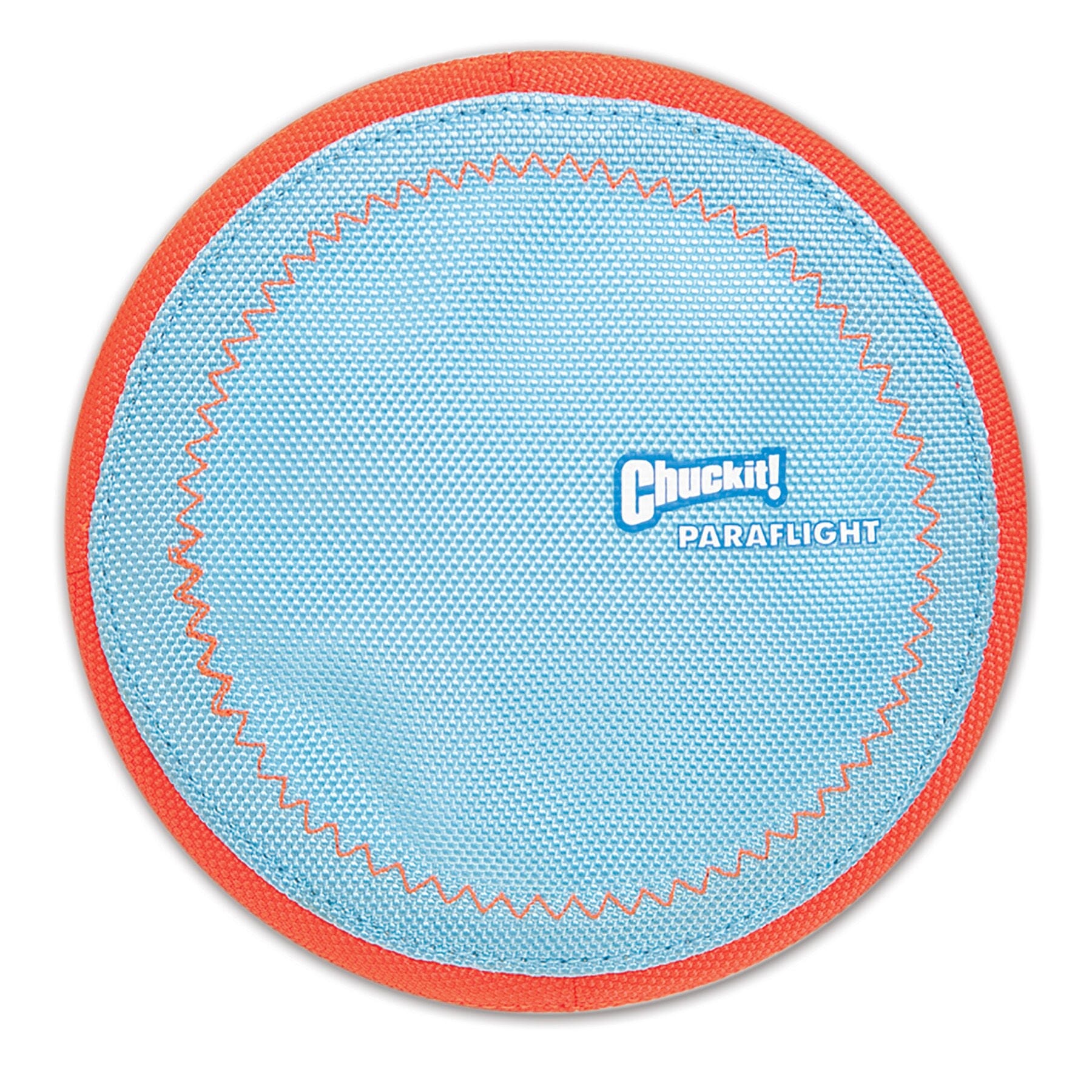 Chuckit! Paraflight Flyer Disc Frisbee Floating Nylon and Rubber Dog Toy Small