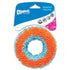 Chuckit! Petmate Indoor Roller Ring Microfiber Chenille Dog Toy - Orange and Blue - 5 Inch Default Title