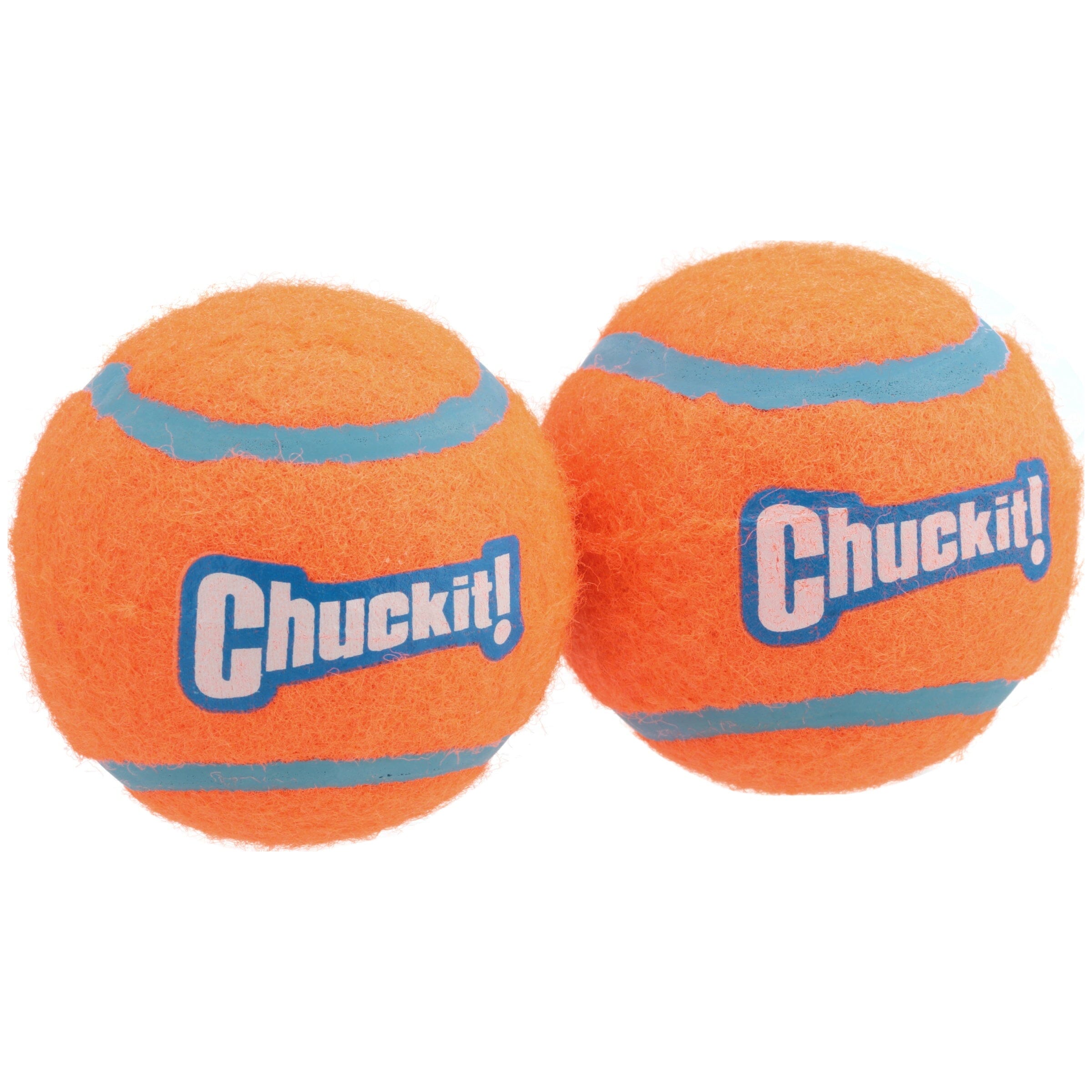 Chuckit! Petmate Tennis Ball Fetch Dog Toy Medium - 2.5 Inch - 2 Pack