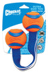 Chuckit! Ultra-Duo Dual-Ball Tug and Fetch Rubber and Nylon Dog Toy - Medium Default Title