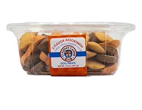 Claudia's Canine Bakery Apple Pumpkin and Carrots Biscuit Dog Treats - Large - 13 Oz - 9 Pack Default Title