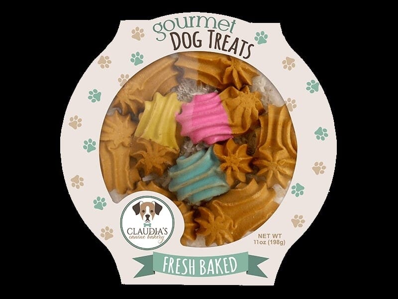 Claudia's Canine Bakery Goobers Peanut Butter Pastell Dog Biscuits - 11 Oz - 12 Pack Default Title