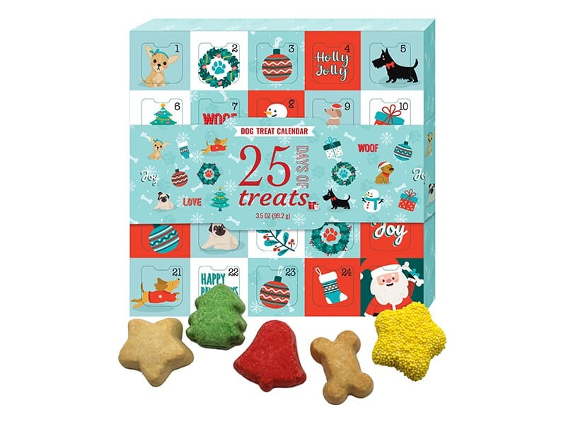 Claudia's Canine Bakery Holiday Frosty Fun Adventures Calendar Biscuit Dog Treats - 3.5 Oz - 8 Pack Default Title