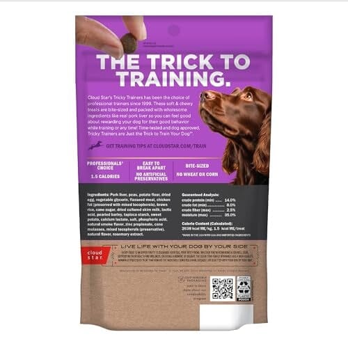 Cloudstar Tricky Trainers Liver Soft and Chewy Training Dog Treats - Mini - 5 Oz