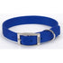 Coastal Adjustable Double Ply Nylon Dog Collar - Blue - L:20 X W:1 Inch Default Title