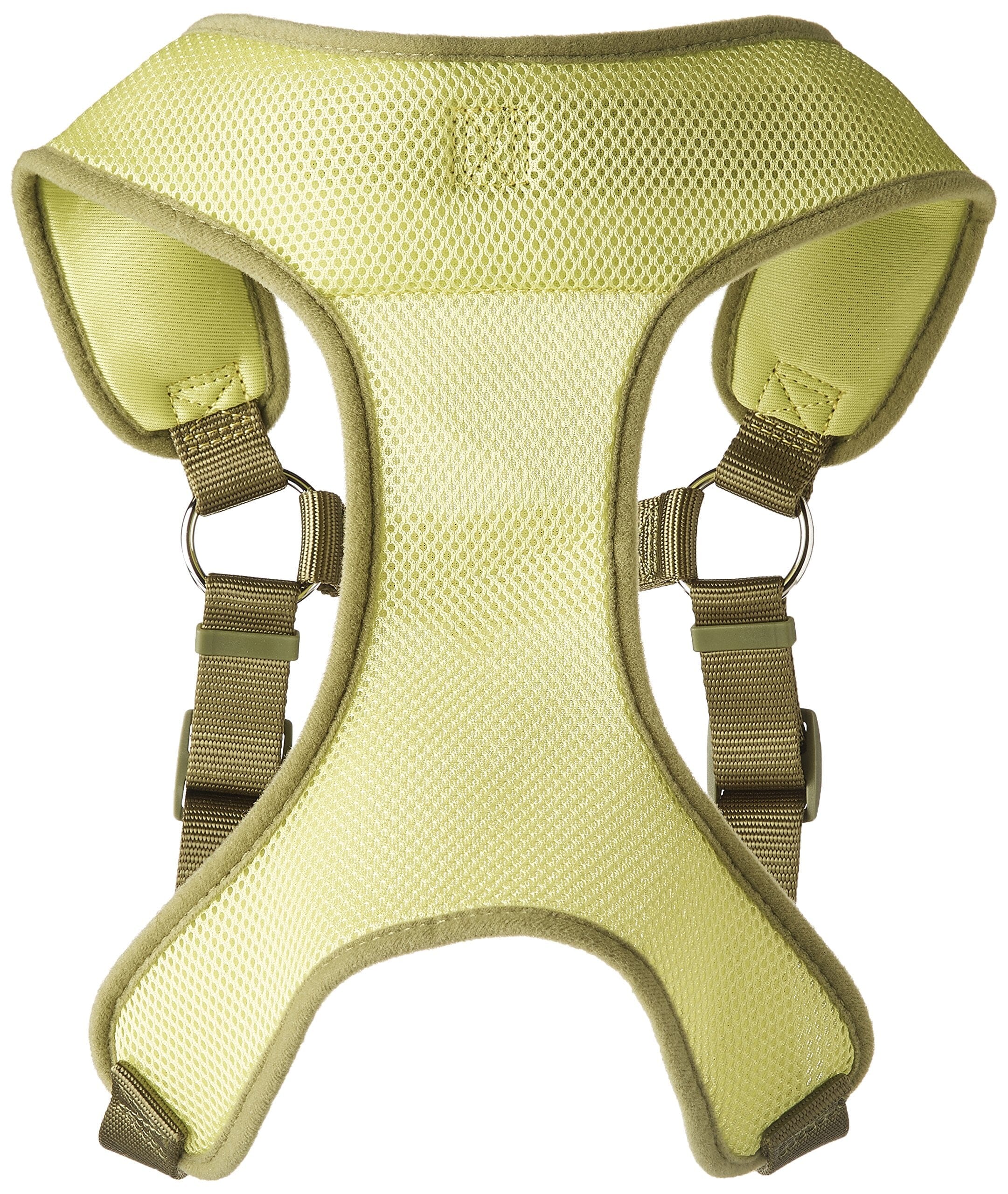 Coastal Comfort Soft Wrap Adjustable Dog Harness Lime Large