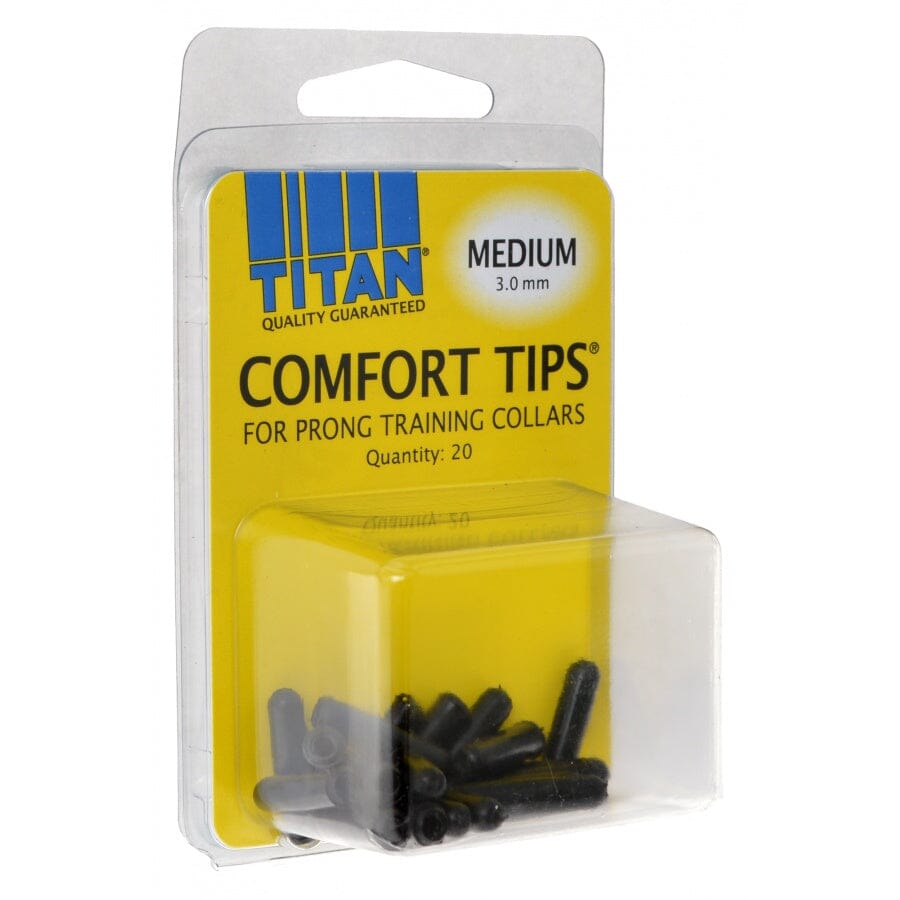 Coastal Comfort Vinyl Tip Prongs for Training Dog Collars - 3 MM - 24 Pack Default Title