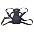 Coastal Easy Rider Adjustable Nylon Padded Car Cat and Dog Harness - Black Large - 26-38 Inch