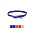 Coastal ElastaCat Reflective and Safety Stretchy Cat Collar with Reflective Charm - L:10 X W: 3/8 Inch Blue
