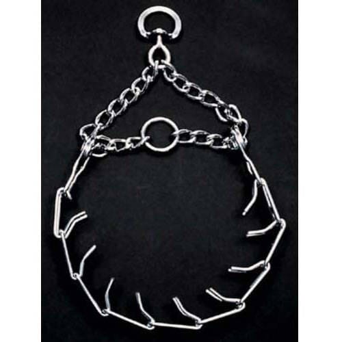 Coastal Prong Titan Metal Training Dog Collar - Chrome L:20 X W:1.2 Inch