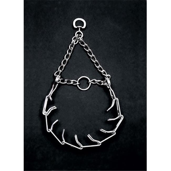 Coastal Prong Titan Metal Training Dog Collar - Chrome L:18 X W:1 Inch