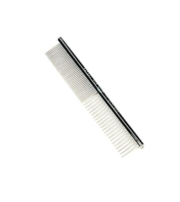 Coastal Safari Fine and Medium Silver Dog Comb - Small - 4.5 Inch Default Title