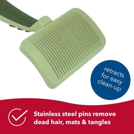 Coastal Safari Self Cleaning Slicker Pet Brush  