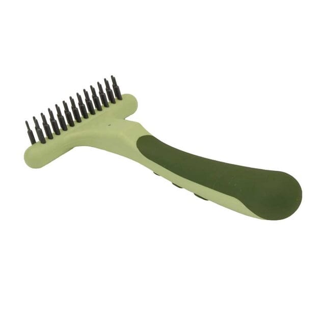 Coastal Safari Single Row Dog Grooming Undercoat Dematting Rake Small