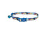 Coastal Safe Cat Adjustable Brakeaway Cat Collar - Blue Fish - L:8-12 X W:3/8 Inch Default Title
