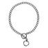Coastal Titan Extra-Heavy Metal Choke Training Dog Collar - Chrome L:24 X W:3/4 Inch