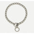 Coastal Titan Metal Choke Training Dog Collar - Chrome L:20 Inch X W:2.5 MM