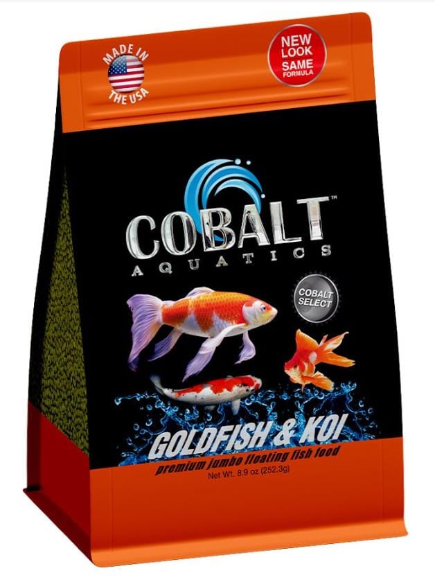 Cobalt Aquatics Goldfish and Koi Freshwater Fish Food - 8.9 Oz  