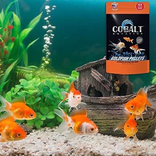 Cobalt Aquatics Goldfish Pellets Freshwater Fish Food - 6.3 Oz  