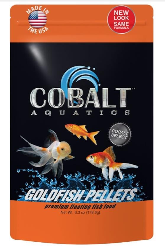 Cobalt Aquatics Goldfish Pellets Freshwater Fish Food - 6.3 Oz  