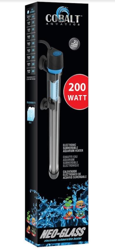 Cobalt Aquatics Neo-Glass Aquarium Heater - 200WT  