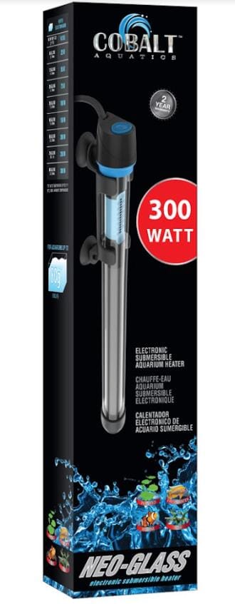 Cobalt Aquatics Neo-Glass Aquarium Heater - 300WT  