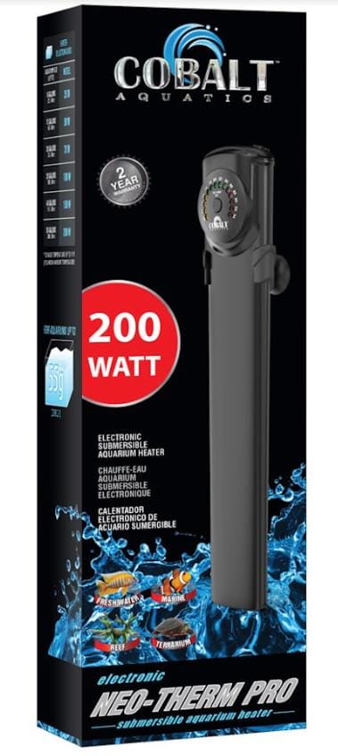 Cobalt Aquatics Neo-Therm Aquarium Heater - 200WT  