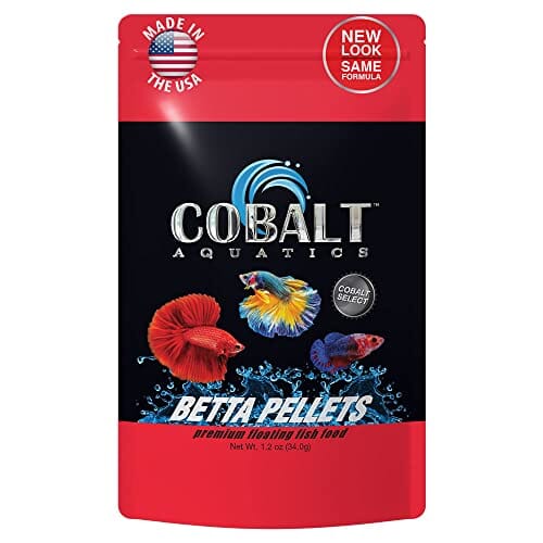 Cobalt Aquatics Select Betta Pellets with Color Enhancing Tropical Fish Food - 1.2 Oz Default Title
