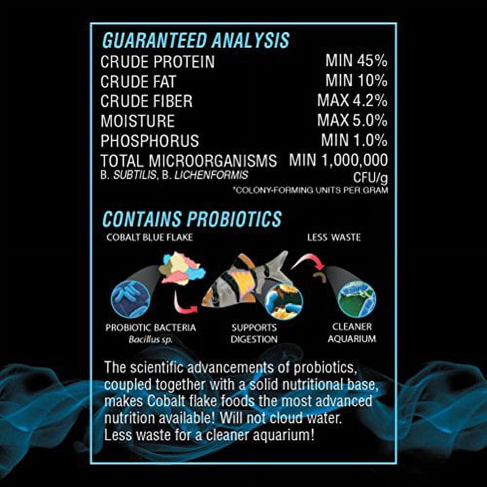 Cobalt Aquatics Tropical Premium Freeze-Dried Fish Food Flakes