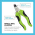 Conair Small Grooming Small-Breed Comb Slicker Brush and Nail Clipper Starter Pack - 3 Piece