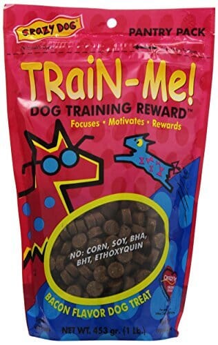 Crazy Dog Train Me Bacon Soft and Chewy Dog Treats - 16 Oz  