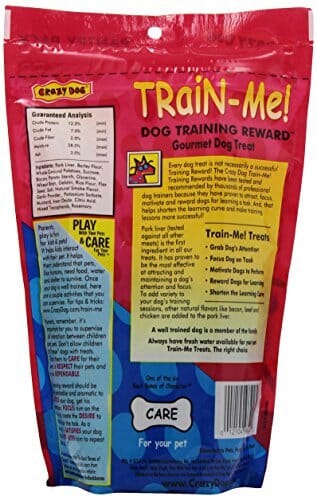 Crazy Dog Train Me Bacon Soft and Chewy Dog Treats - 16 Oz  